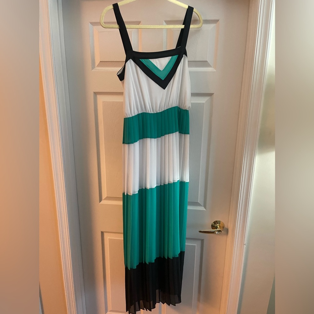 Banana Republic Milly Collection Colorblock Patio Dress